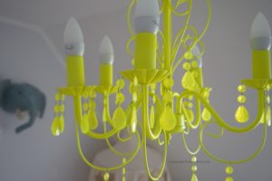 das Kronleuchter DIY für Babyzimmer, Kinderzimmer & Wohnzimmer