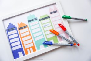 #BackToSchool: das Stundenplan DIY