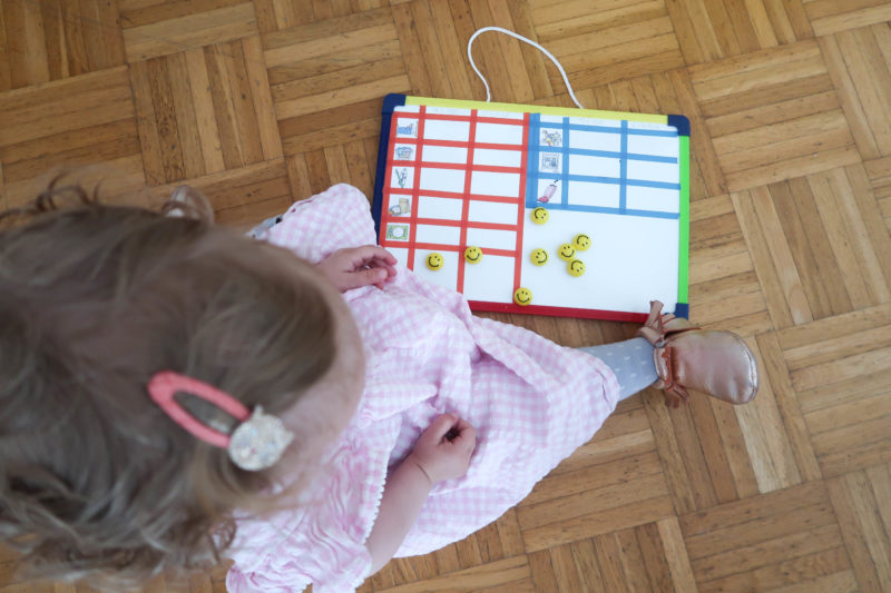 Aufgaben- Board DIY // To Do Liste für Kinder