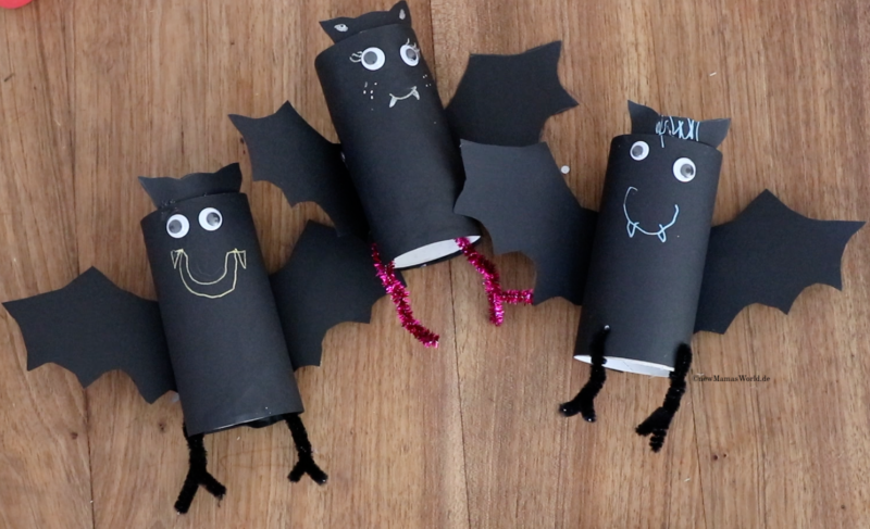HALLOWEEN Bastelideen - Basteln mit Kinder  new Mamas World