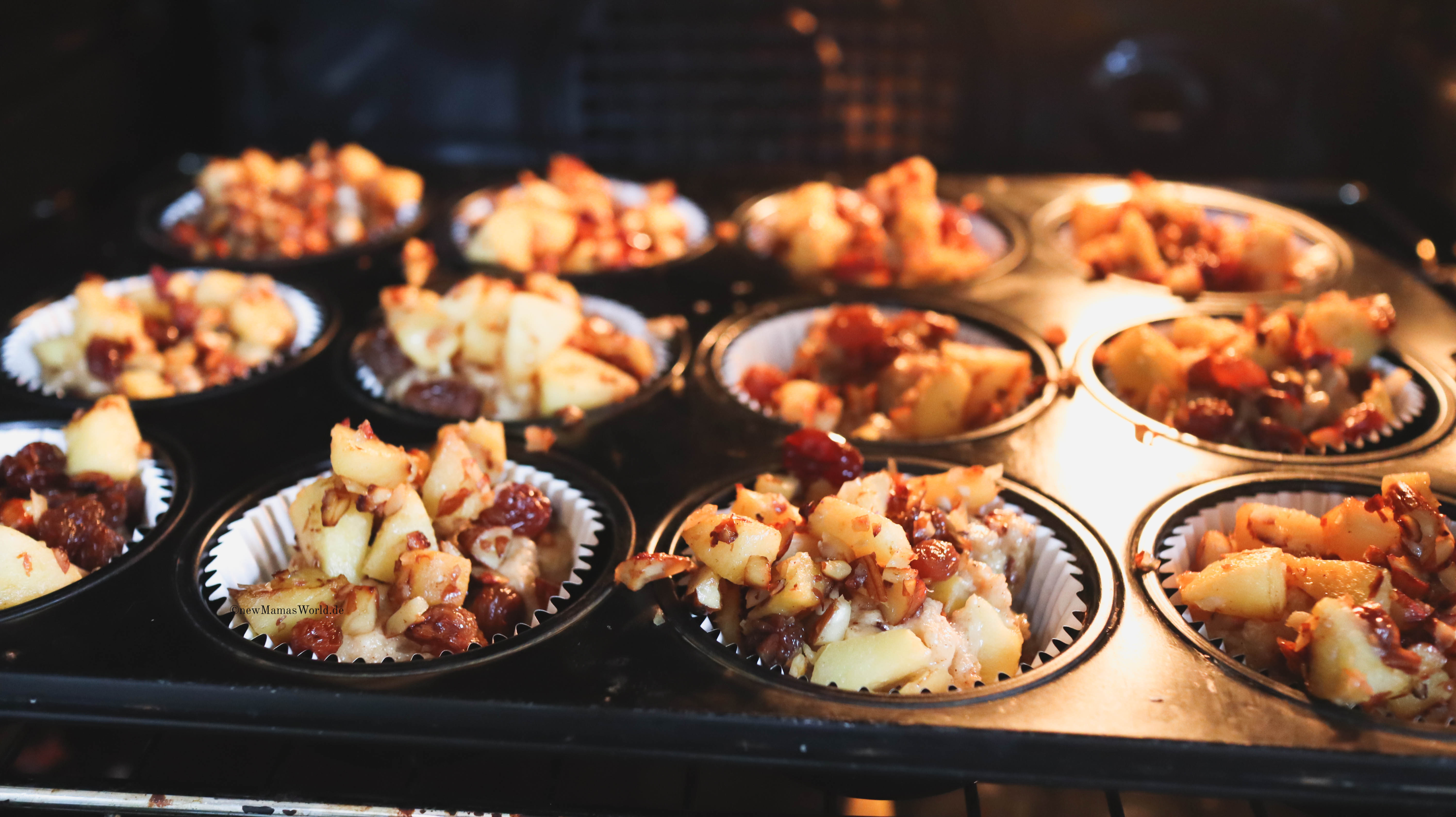 rezept vegane Bratapfelmuffins